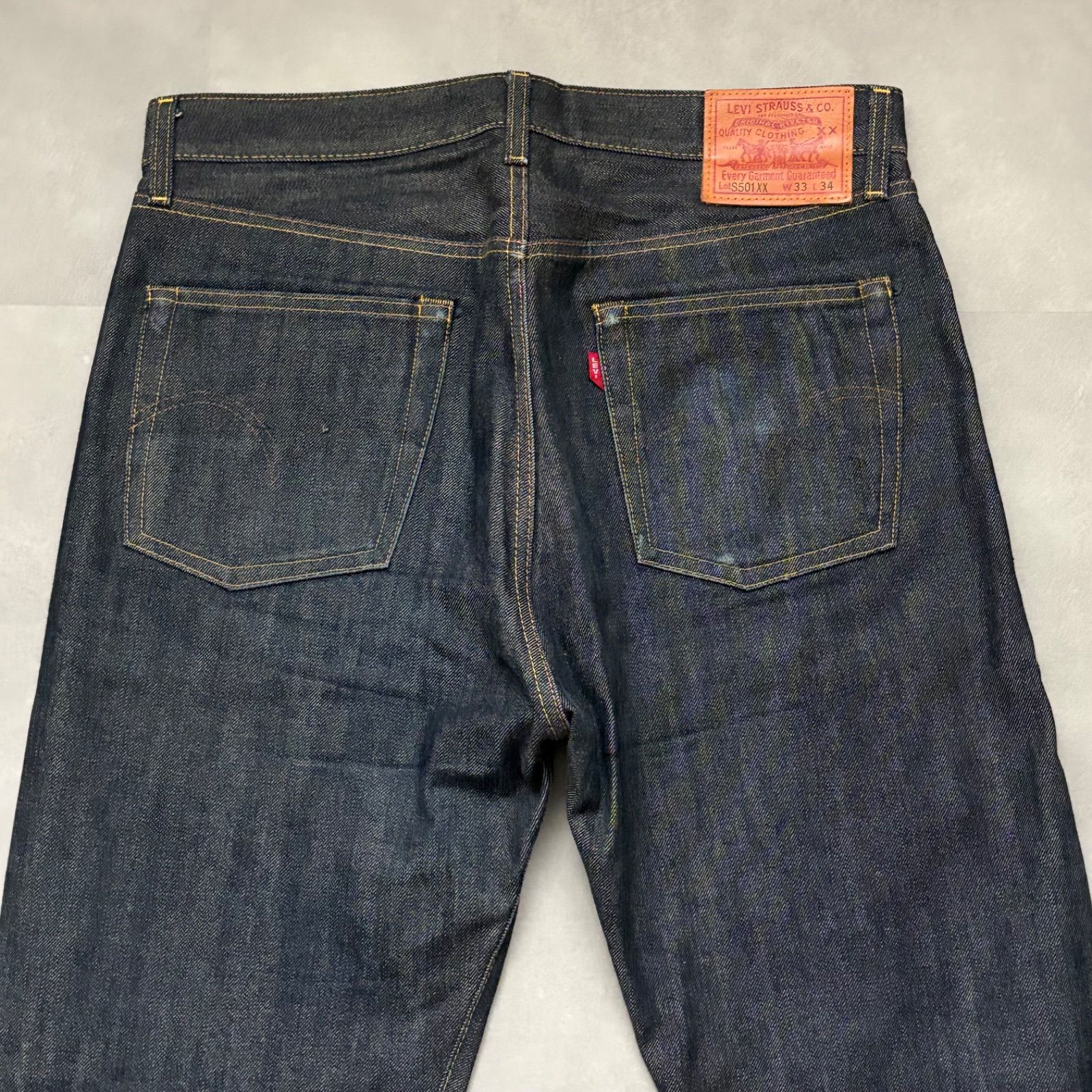Levi's LVC S501XX 44501 大戦モデル デニムパンツ ジーンズ W33 濃紺