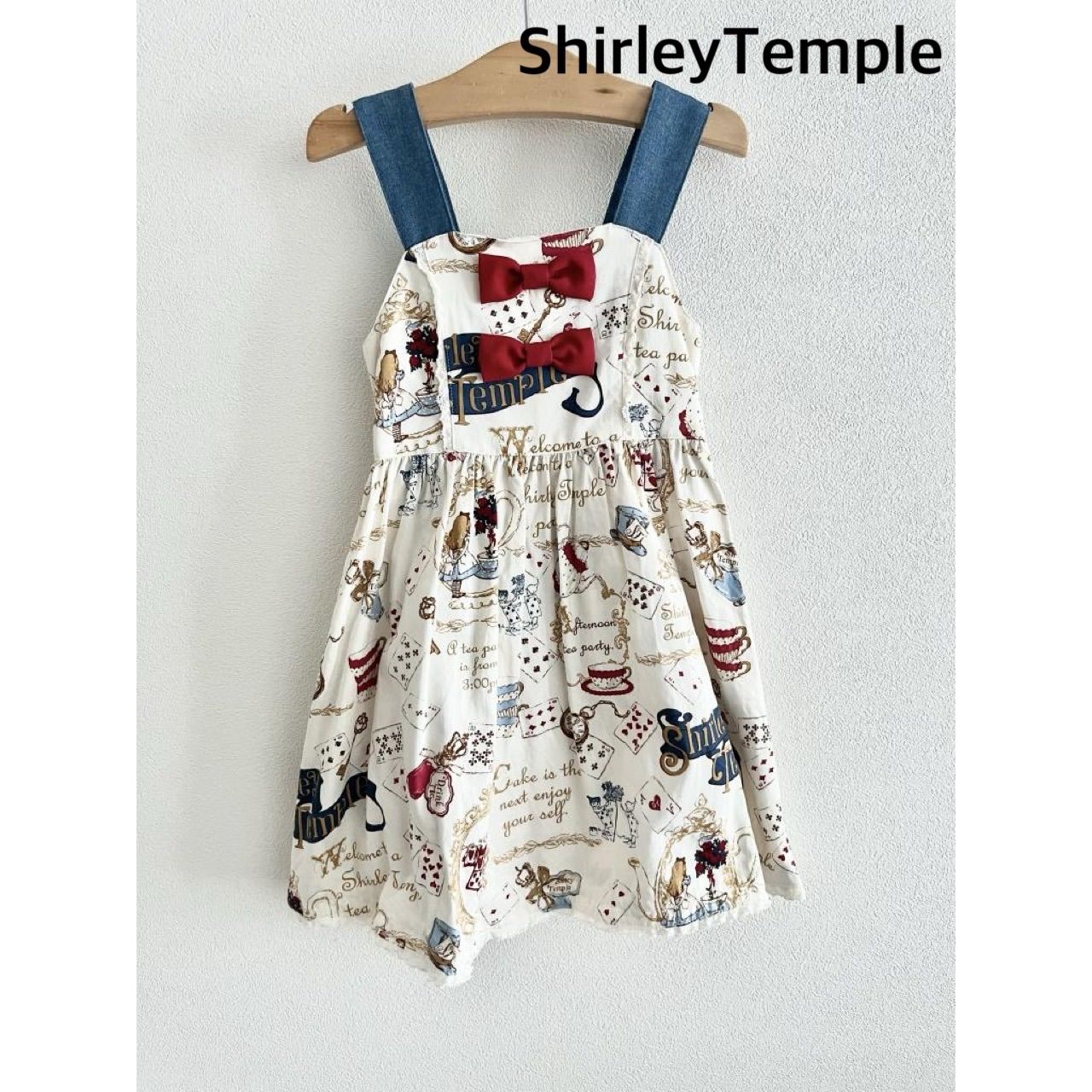 ShirleyTemple　シャーリーテンプル　ジャンパースカート　日本製　120 カジュアル　可愛い　女の子　キッズ　子供服　オシャレ　送料込み 3408162