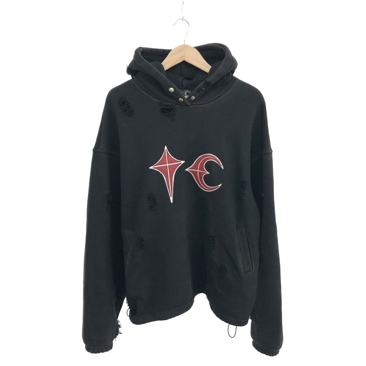 THUG CLUB サグクラブ ROCK HOODIE/パーカー サイズ:2 ヴィンテージ 