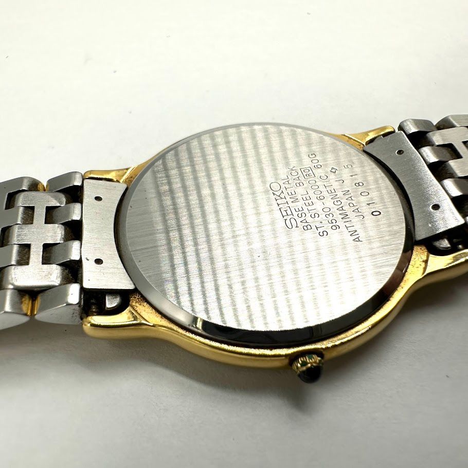 SEIKO セイコー レディース  腕時計 エクセリーヌ  シルバー ゴールド 楽天市場】セイコー 7320-0350 エクセリーヌ 腕時計 ステンレス