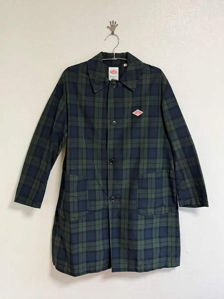 ダントン CHECK コート 36サイズ