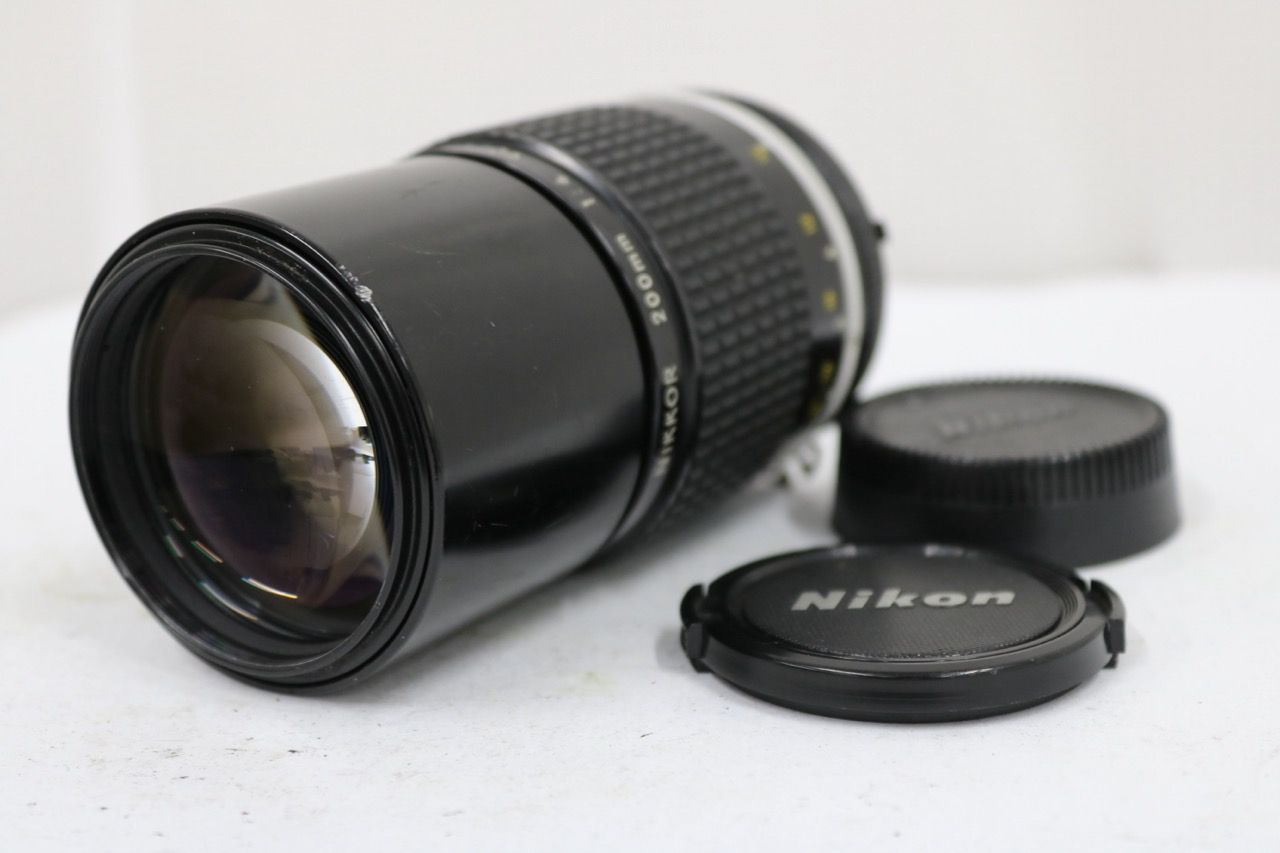 【返品保証】 ニコン Nikon Ai-S Nikkor 200mm F4 レンズ e10598 11,232円