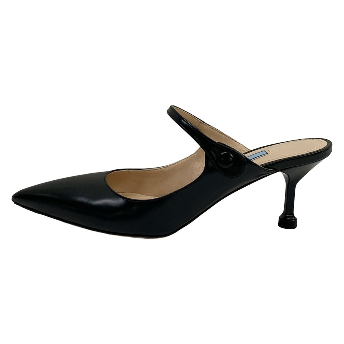 PRADA(プラダ) ミュール 36 レディース - 黒 レザー