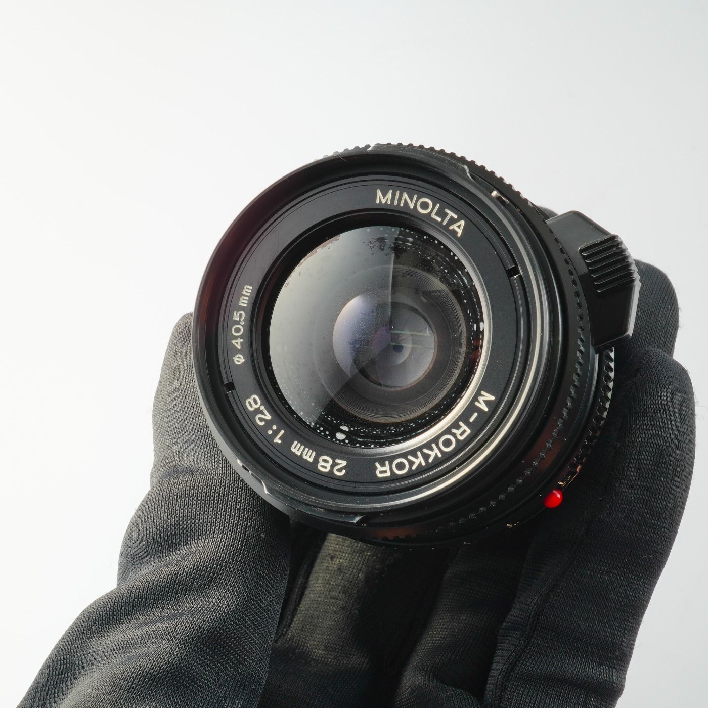 MINOLTA ミノルタ M-ROKKOR 28mm F/2.8 単焦点レンズ - メルカリ