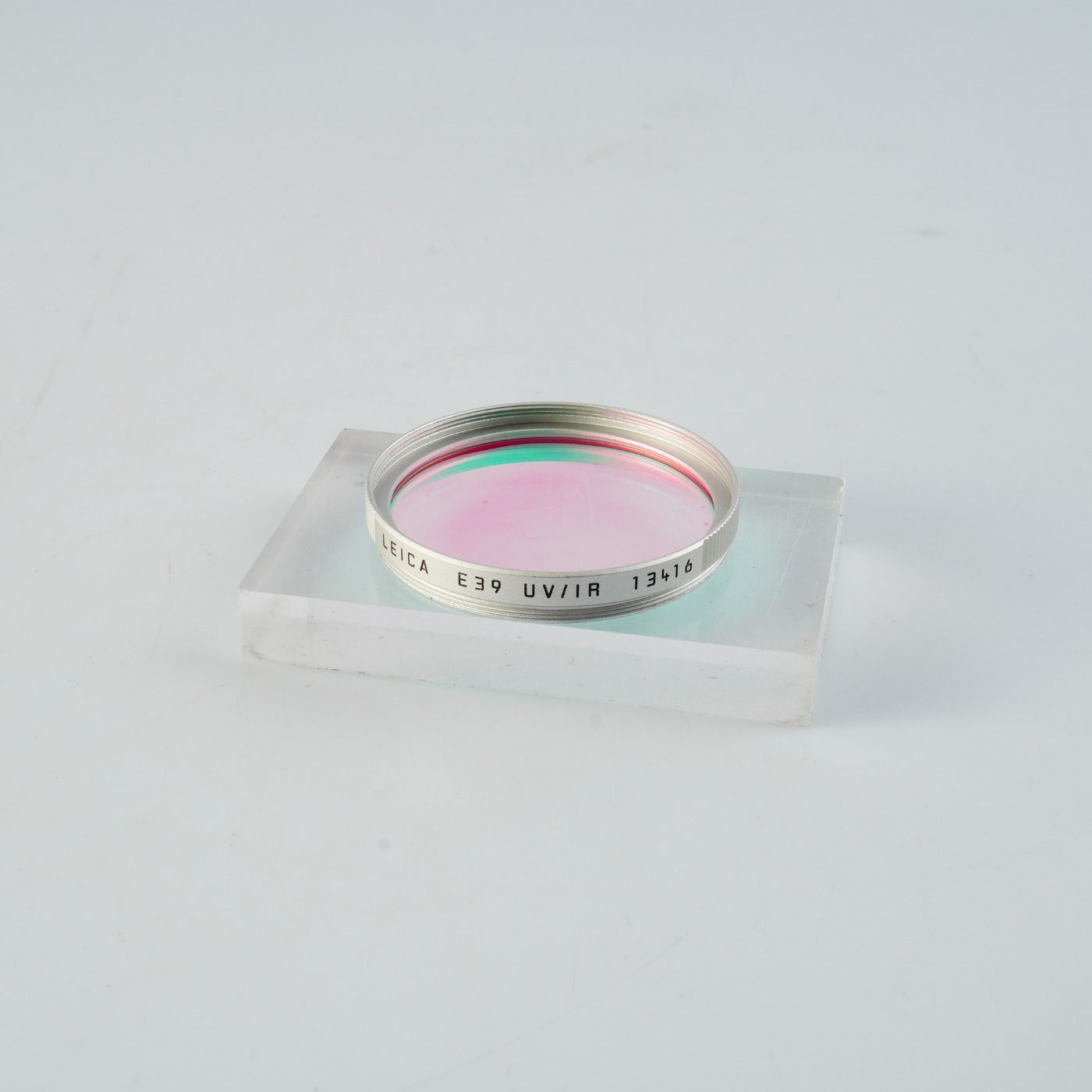 Leica ライカ E39 UV/IR 13410 Filter Silver