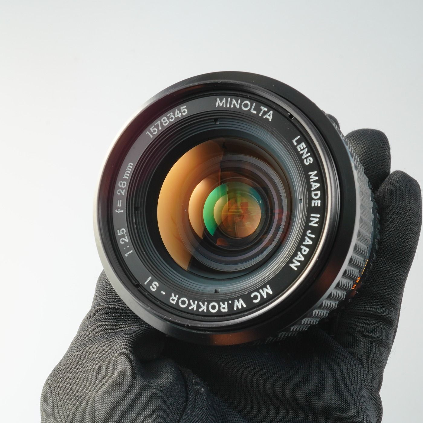 MINOLTA ミノルタ MC W.Rokkor-SI 28mm F/2.5 単焦点レンズ - メルカリ