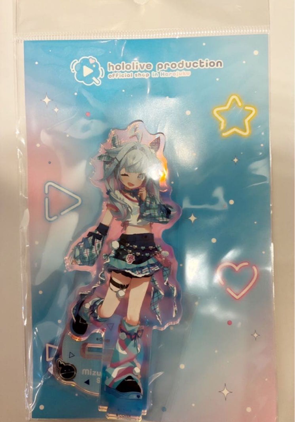 水宮枢　5点セット　ホロライブショップ　原宿　アクリルスタンド ホロライブ 原宿 オフィシャルショップ オーロラアクリルスタンド 水宮