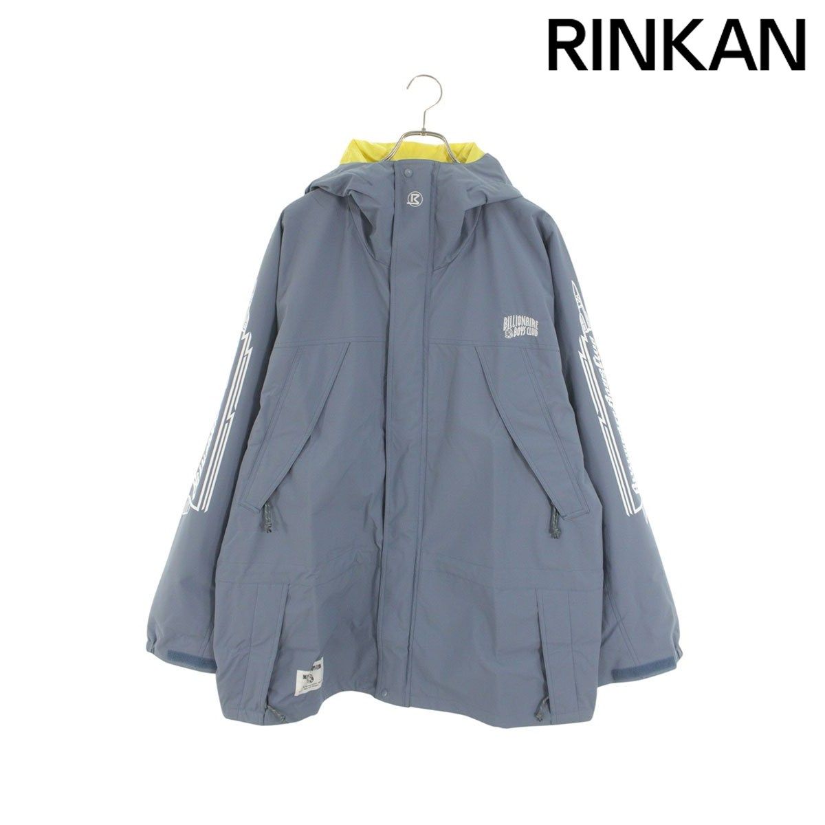 ジャケット・アウター ビリオネアボーイズクラブ  BBCJP241X001 SHELL PARKA ロゴ刺繍ナイロンマウンテンパーカーブルゾン メンズ XL