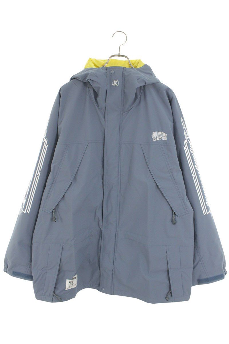 ジャケット・アウター ビリオネアボーイズクラブ  BBCJP241X001 SHELL PARKA ロゴ刺繍ナイロンマウンテンパーカーブルゾン メンズ XL