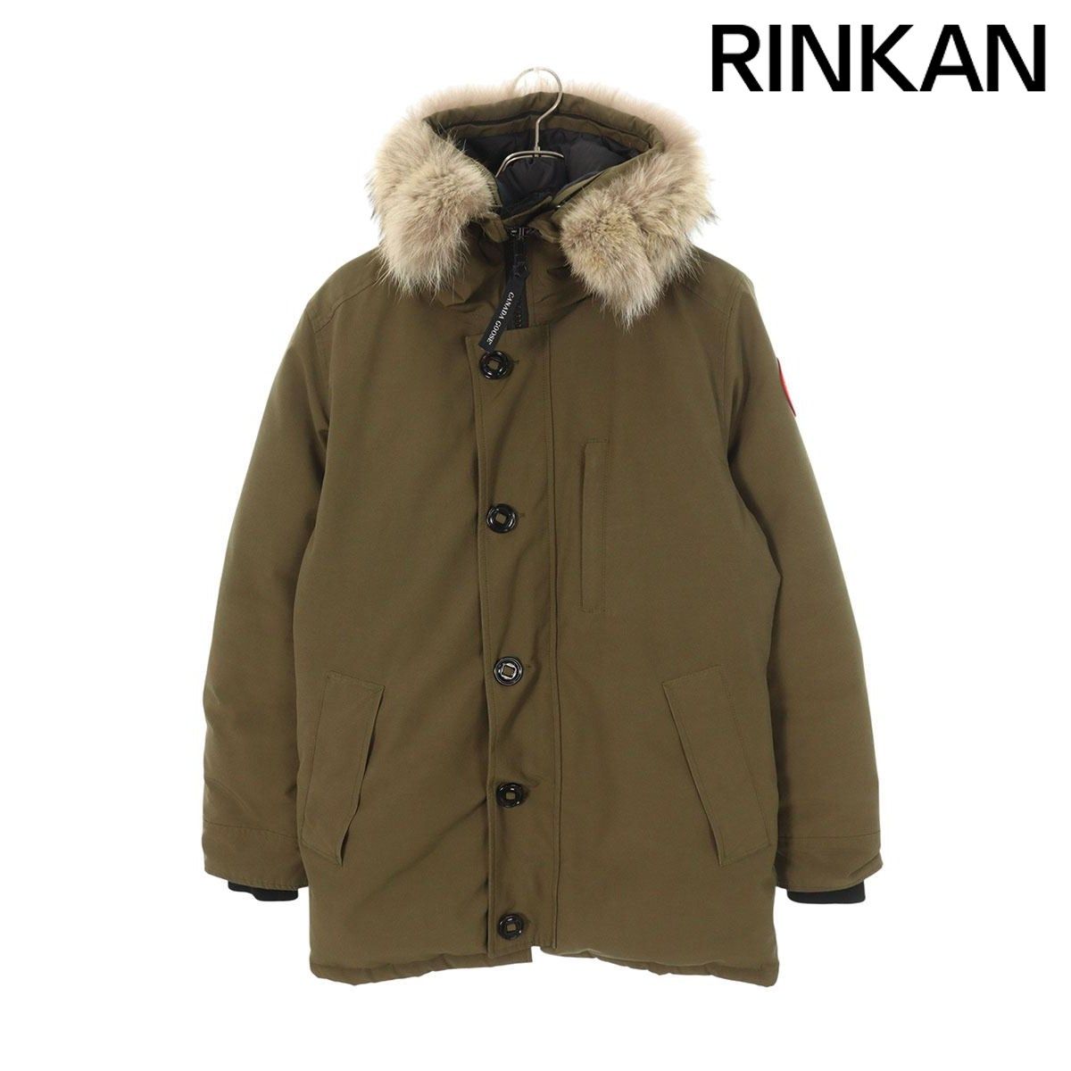 カナダグース  3438JM JASPER PARKA ジャスパーパーカーマルチポケットファーフードダウンジャケット メンズ M メンズ カナダグース 3438JM JASPER PARKA ジャスパーパーカーマルチ