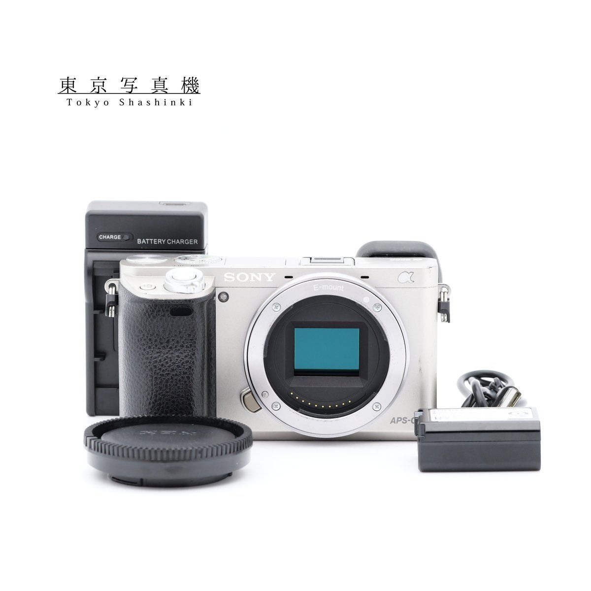SONY α6000 ILCE-6000 シルバー ミラーレス一眼 ソニー Eマウント