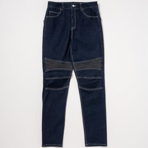 ストレッチスキニーパンツ インディゴ Sサイズ ROP73 ロッソスタイル 