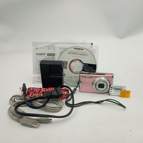 OLYMPUS μ 1060 Pink コンパクトデジタルカメラ - メルカリ
