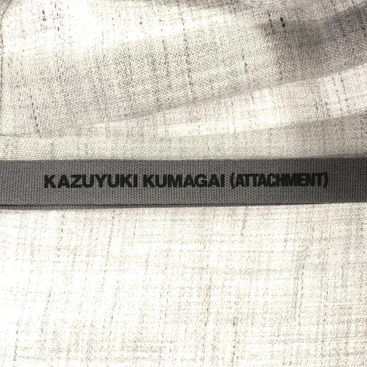 KAZUYUKI KUMAGAI ATTACHMENT カズユキクマガイ アタッチメント Ry/Li