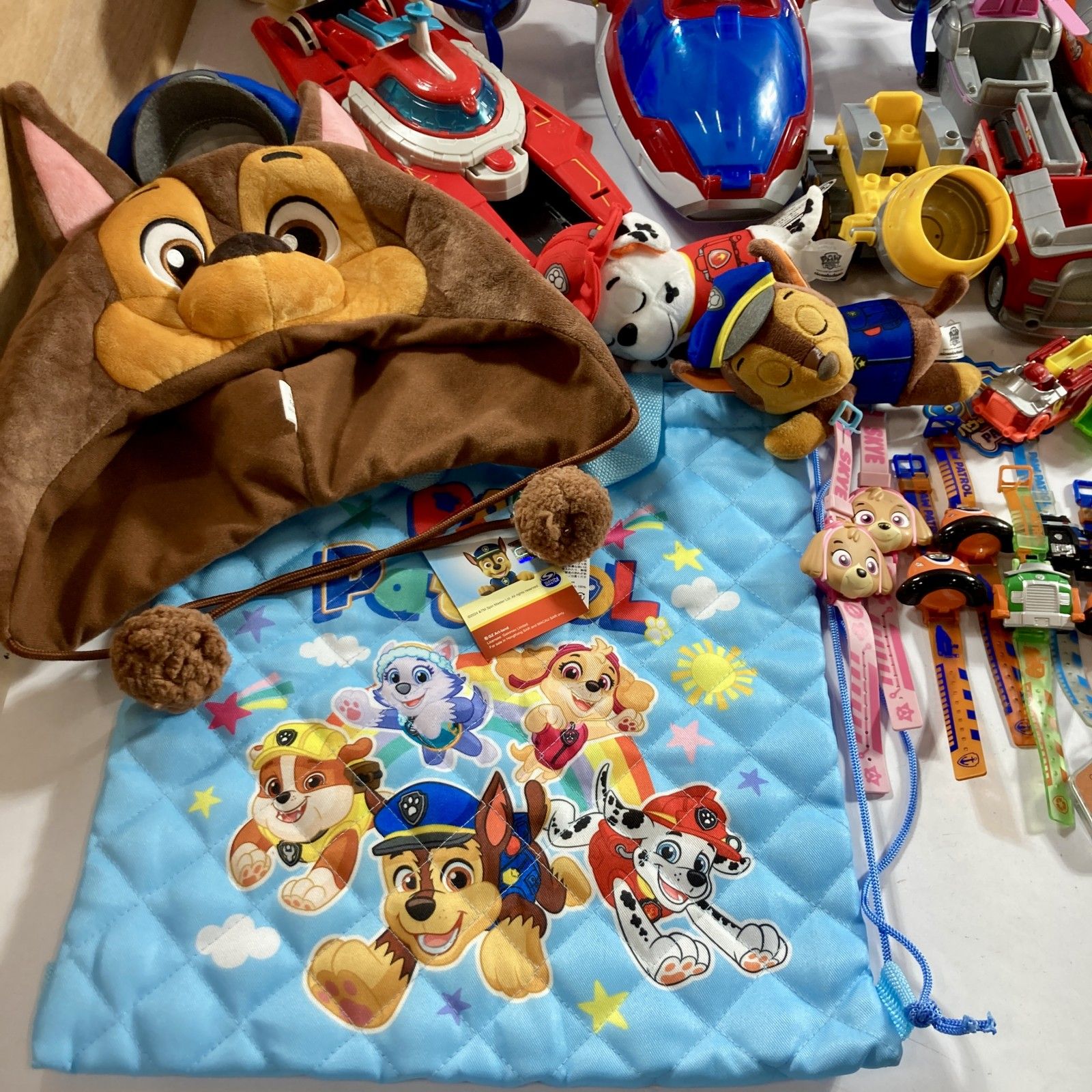 ☆ パウパトロール グッズ まとめ商品 ぬいぐるみ 乗り物 雑貨 バック