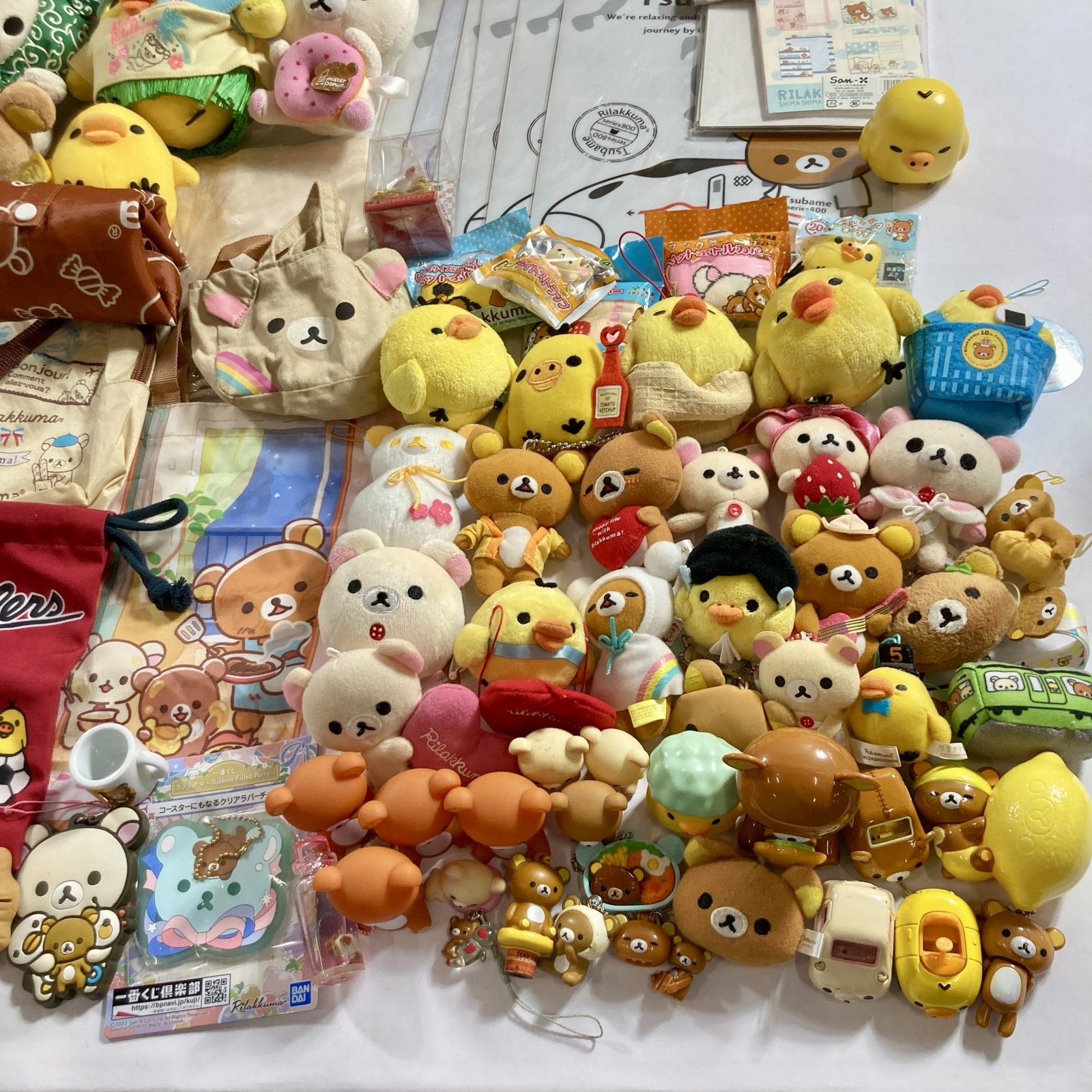 リラックマグッズ ぬいぐるみ 雑貨 まとめうり ☆ リラックマ グッズ 大量 まとめ商品 ぬいぐるみ 雑貨 バッグ