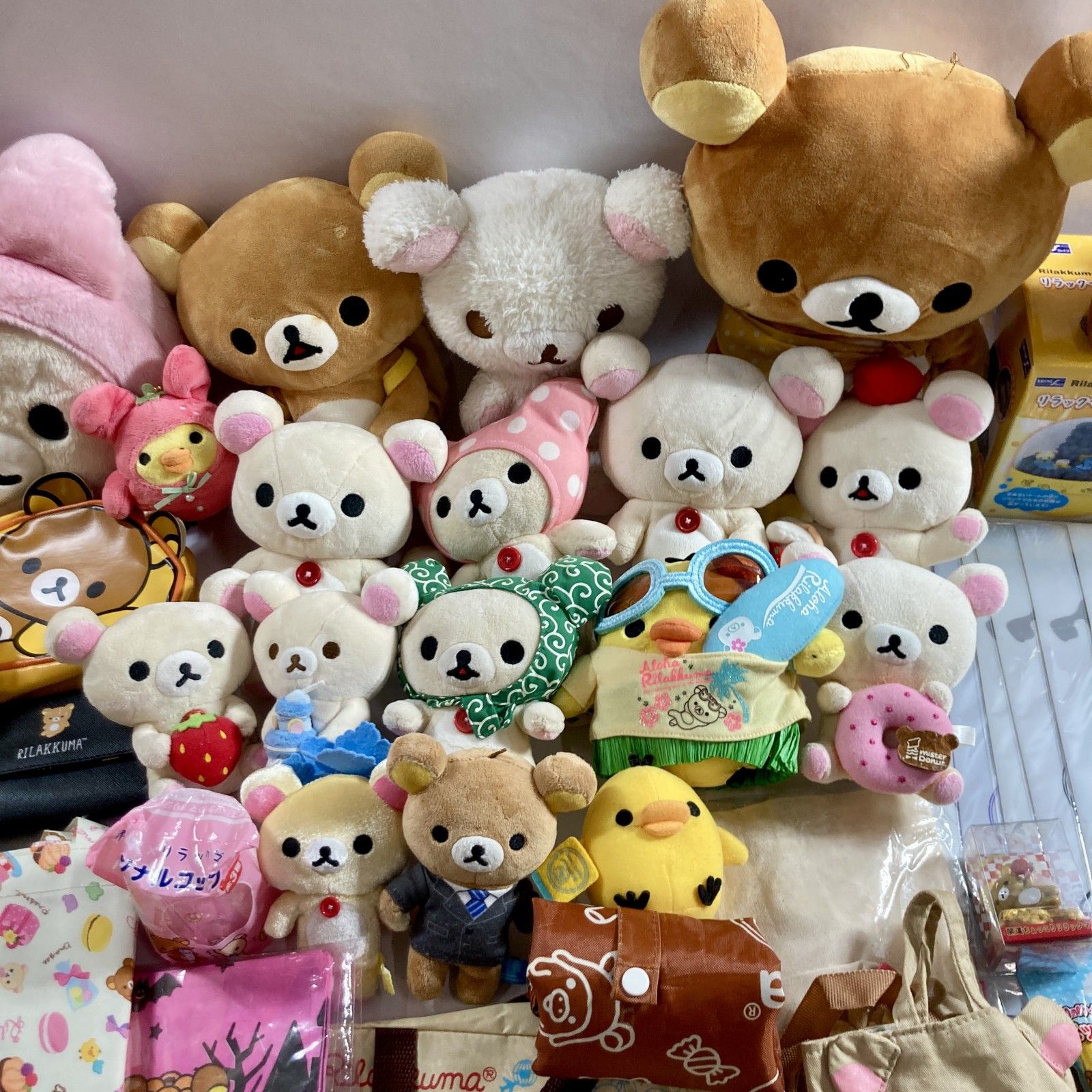 ☆ リラックマ グッズ 大量 まとめ商品 ぬいぐるみ 雑貨 バッグ