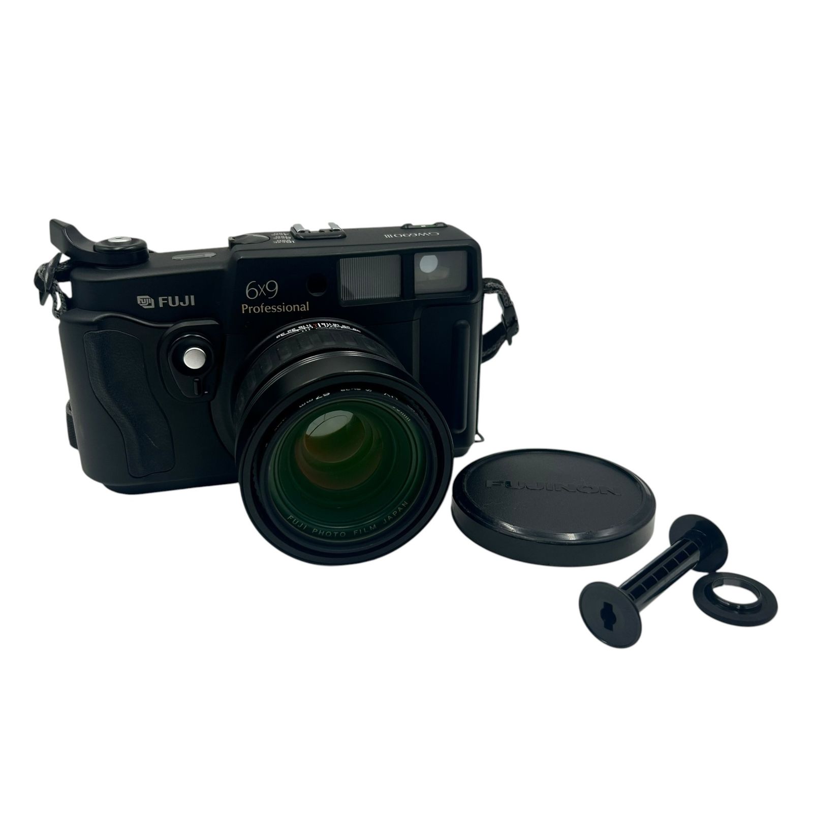 ■FUJI 6x9 Professional 中判フィルムカメラ FUJINON 90mm F3.5 レンズ内チリあり 動作確認済み ランクC 使用感あり2510712,2510712