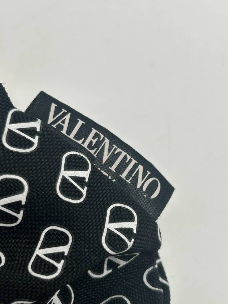 VALENTINO ヴァレンティノ BEAUTY ビューティ ロゴ シュシュ ヘアゴム