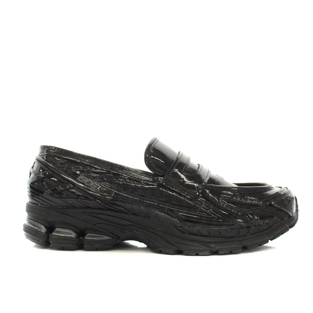 ニューバランス NEW BALANCE U1906LCR ローファー シューズ エナメル US9.5 黒 ブラック /YT