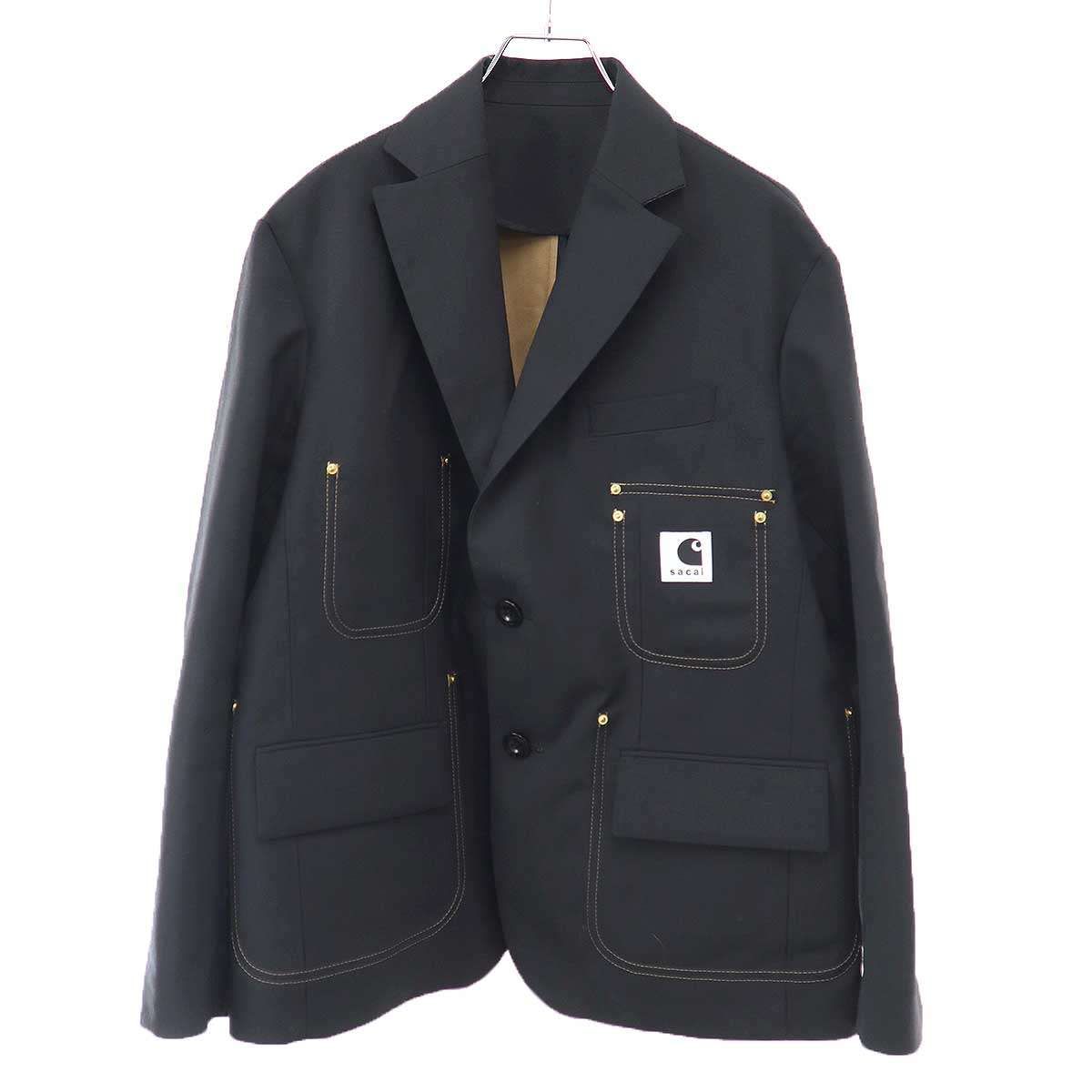 sacai×Carhartt WIP サカイ カーハート 24SS Suiting Bonding Jacket 