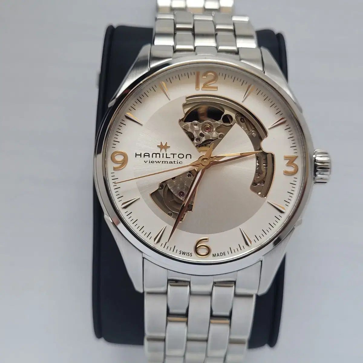 ジャズマスター ハミルトン オープンハート42MM オープンハート 