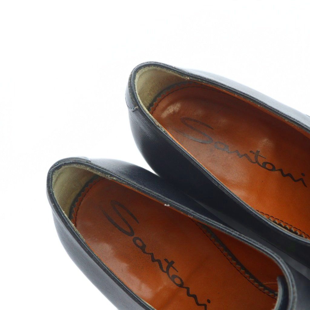 サントーニ SANTONI ビジネスシューズ 革靴 レザー ダブルモンク