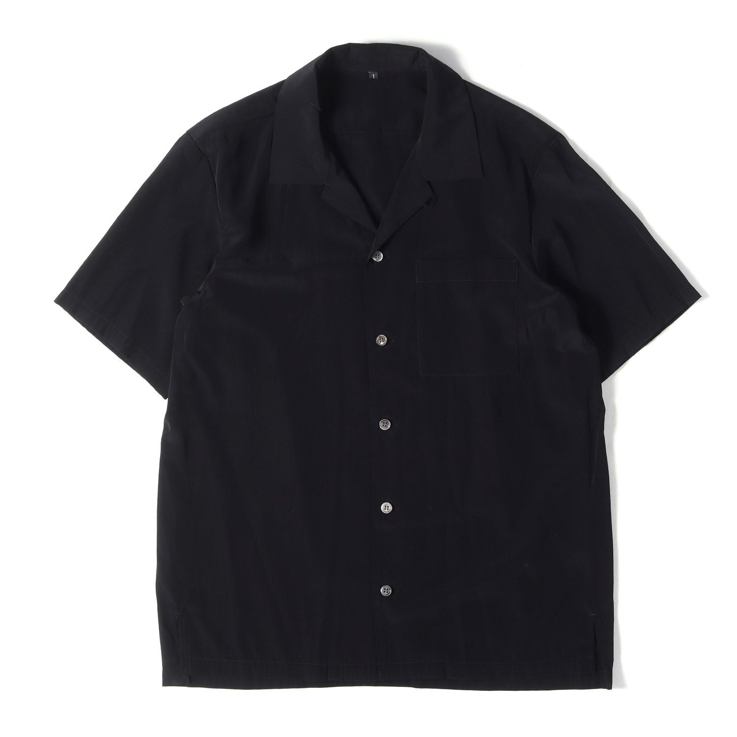 美品】ATTACHMENT アタッチメント シャツ ブラック 黒 サイズ:1 | イ