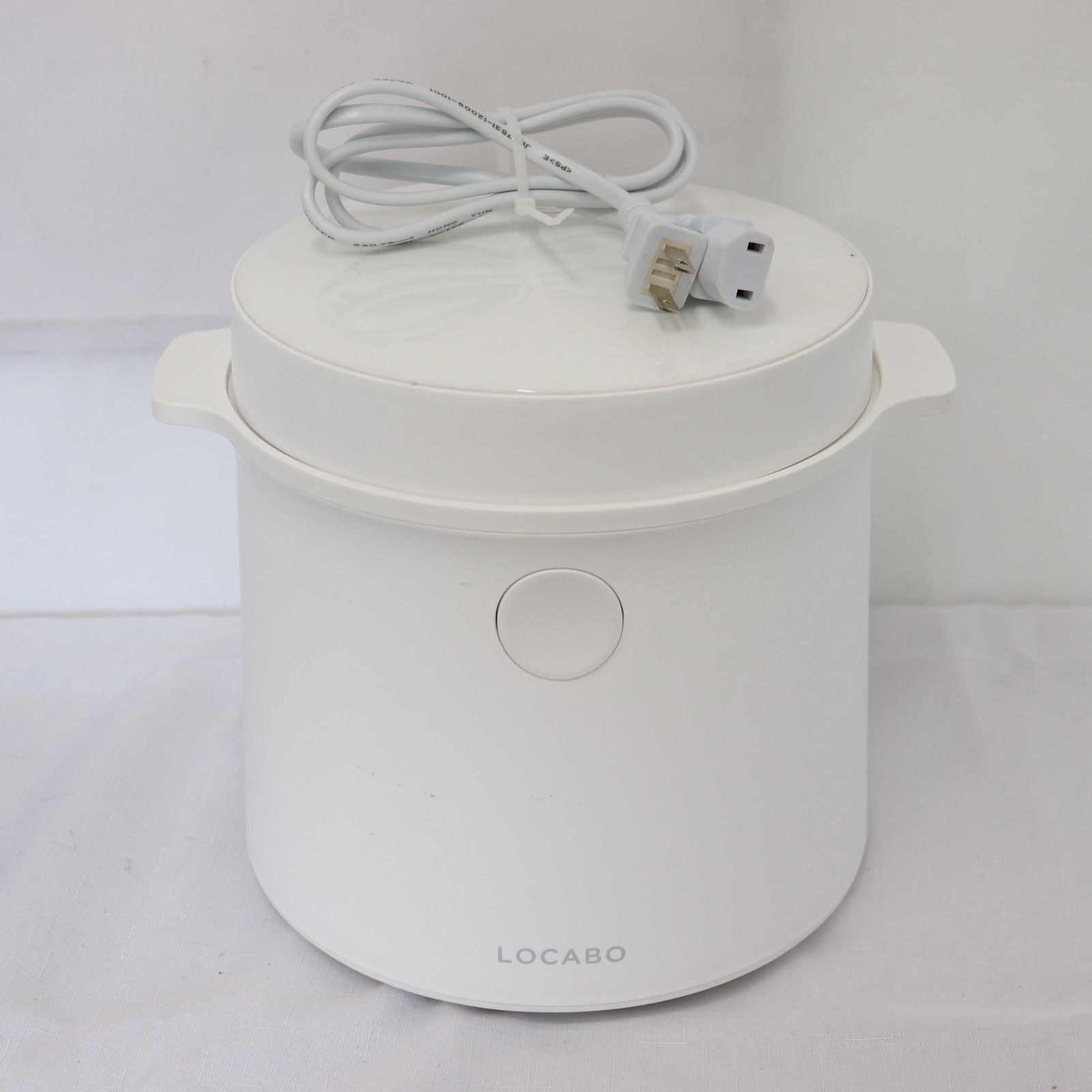 動作確認済】LOCABO ロカボ 糖質カット炊飯器 JM-C20E-W 2021年製 B