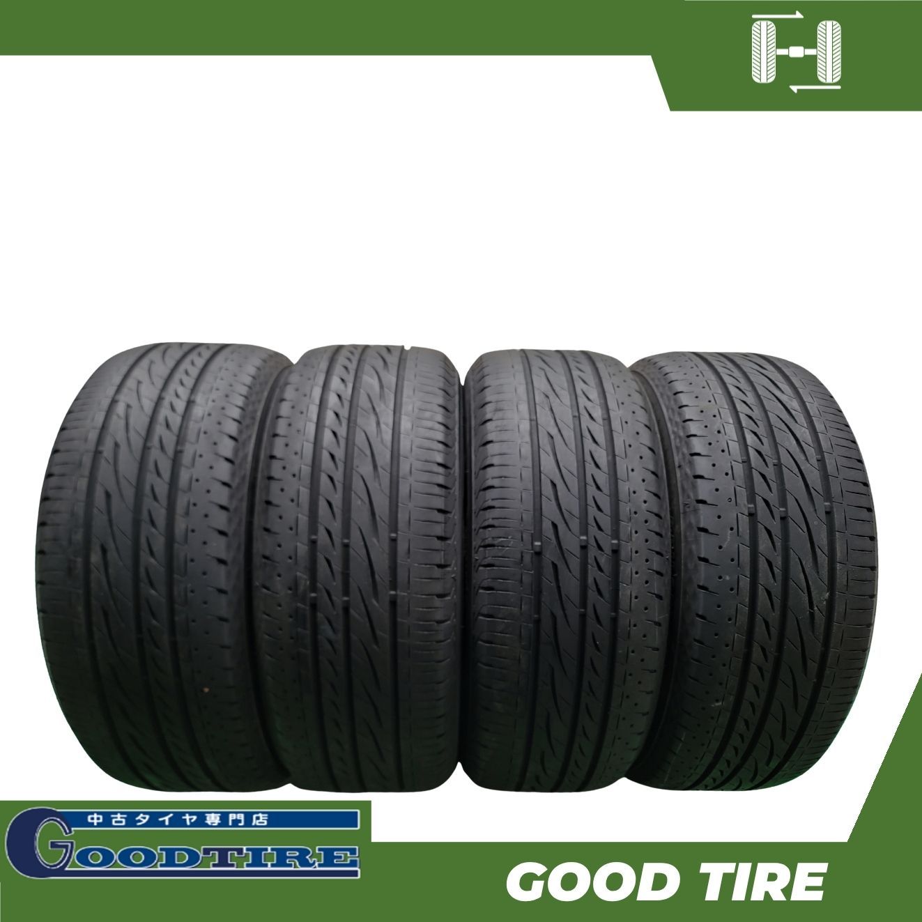 【新品未使用】ブリヂストンGRV II 215/50R18 215/50R18 ブリヂストン REGNO GRVⅡ 2022年製 夏用 4本セット 7.5分山