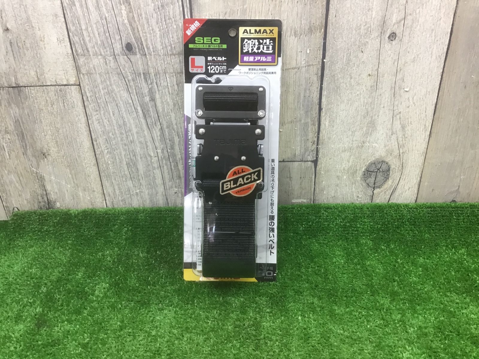 【未使用品】◇タジマ(Tajima) 安全帯 胴ベルト 黒ワンタッチ L 黒 BWBL145-BK▲アクトツール富山店▲レジ