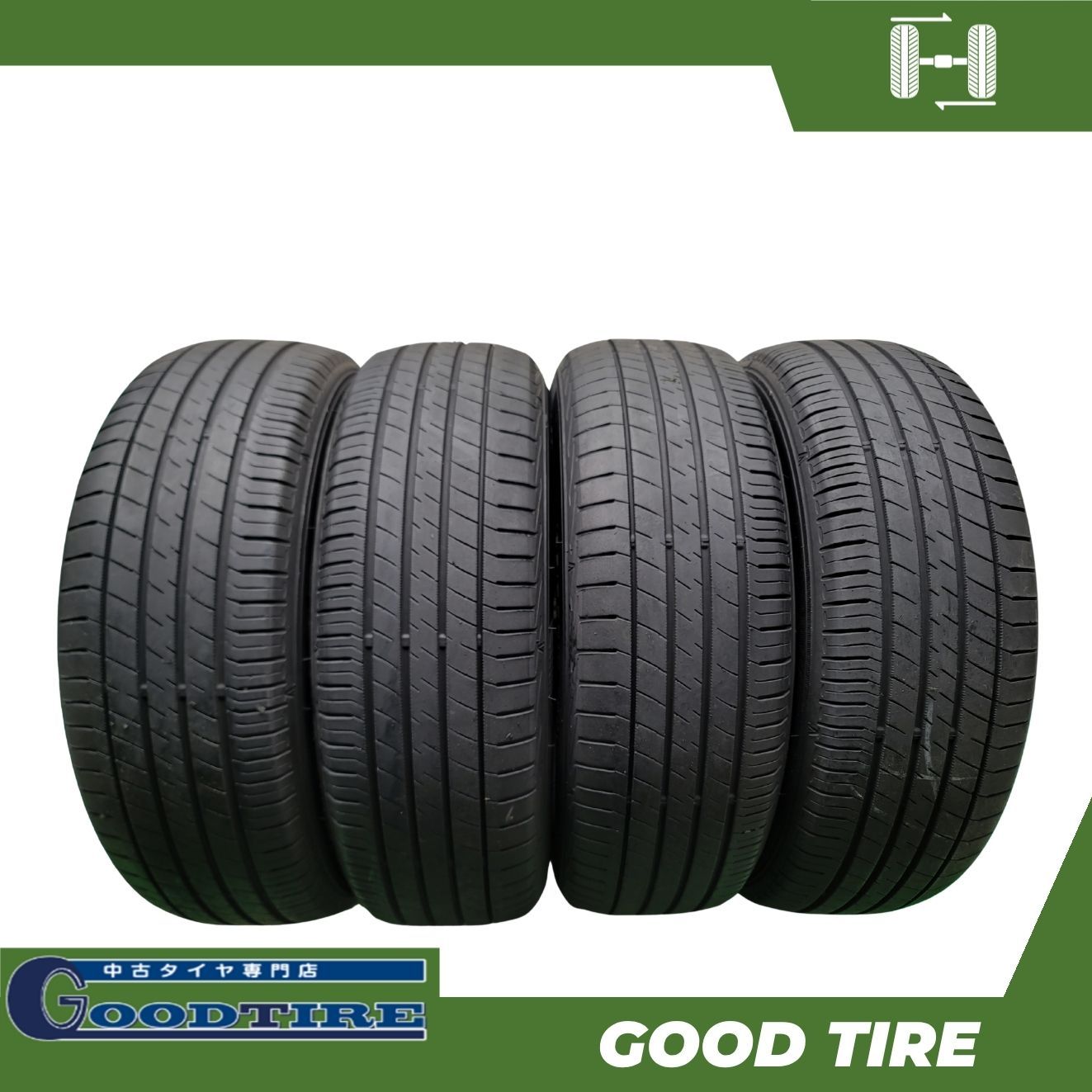185/65R15 ダンロップ LEMANS V+ 2022年 2023年製 4本 夏用 7分山 185/65R15 ダンロップ LEMANS V+ 2022年 2023年製 4本 夏用 7分山
