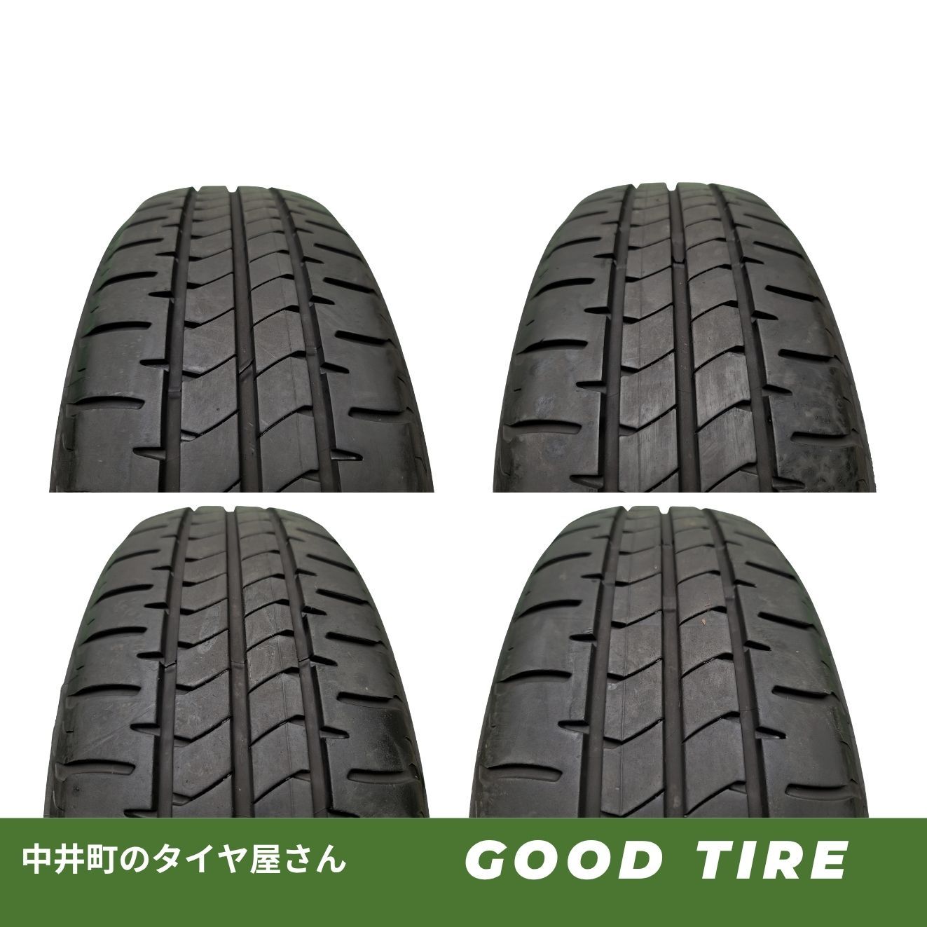185/60R15 ブリヂストン NEWNO 2024年製 4本 夏用 8分山 タイヤ タイヤ