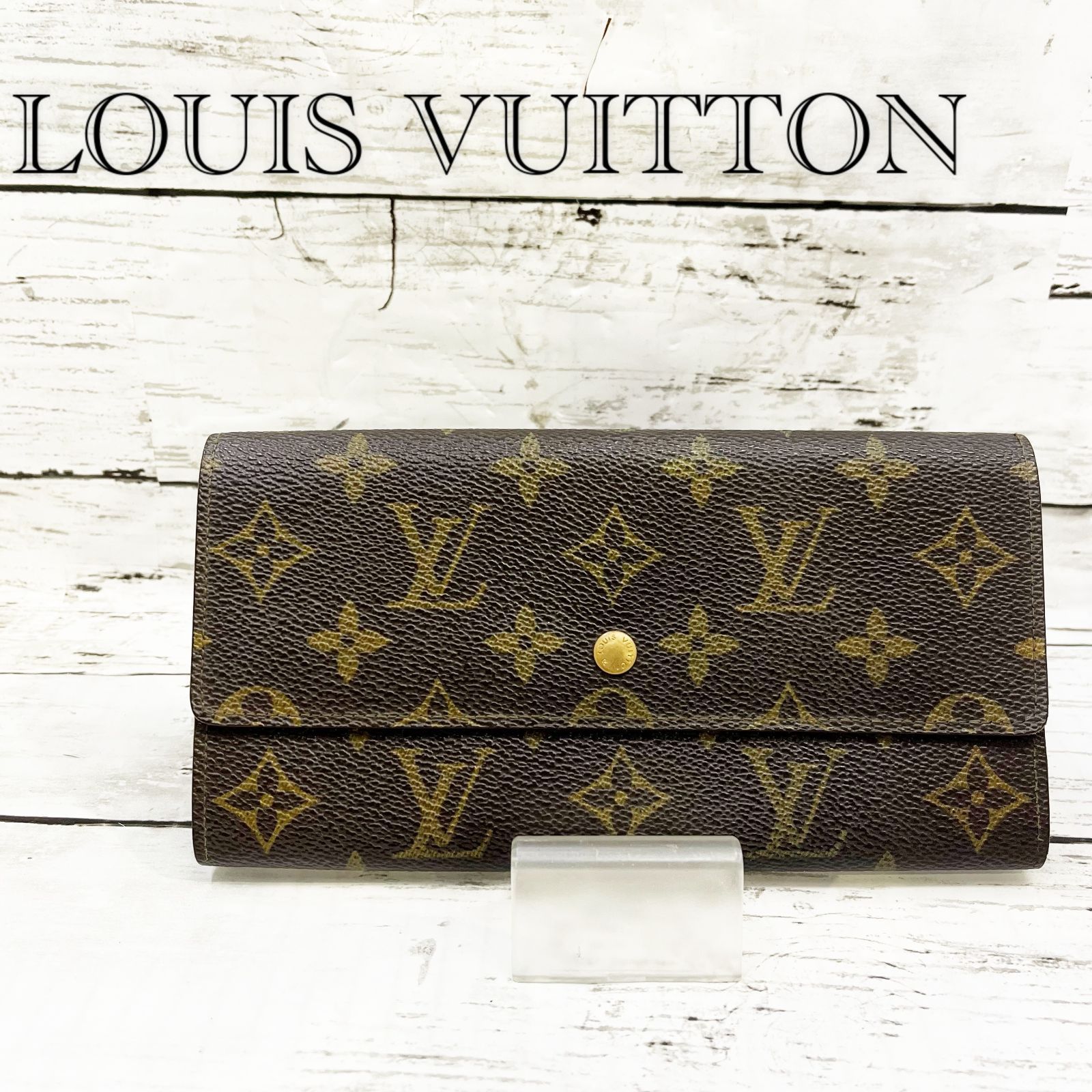 LOUIS VUITTON ルイヴィトン モノグラム ポシェット ポルトモネ