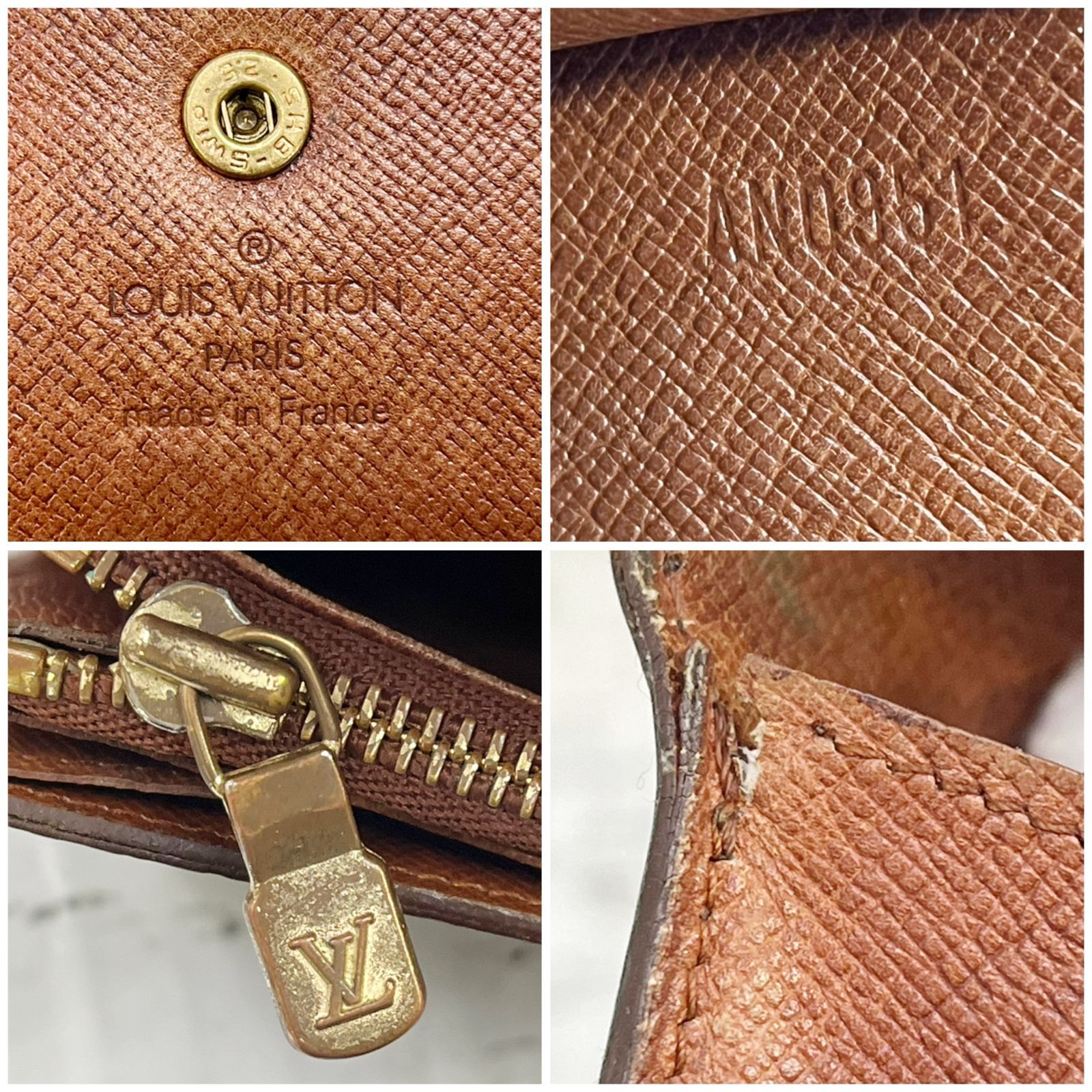 LOUIS VUITTON ルイヴィトン モノグラム ポシェット ポルトモネ