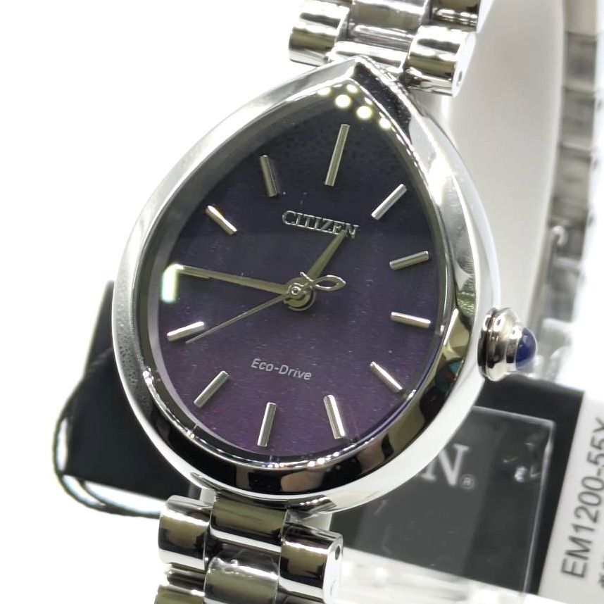 ✨新品　シチズンエル【EM1200-55X】 ソーラー レイネル　パープル　レディース 腕時計