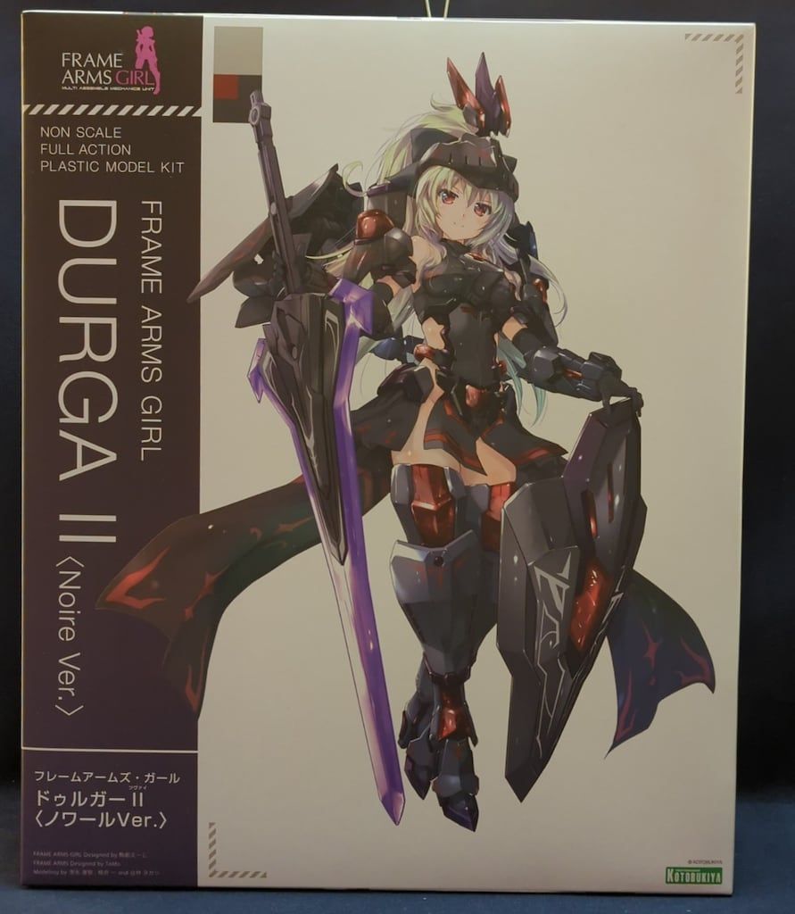コトブキヤ フレームアームズ・ガール ドゥルガーII 〈ノワールVer.〉特典付
