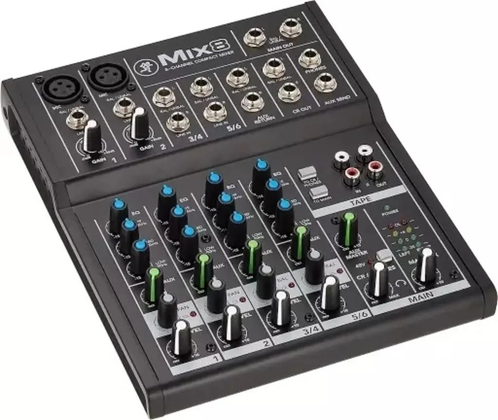 【中古】デジタル楽器 MACKIE 8chコンパクトミキサー [MIX8]
