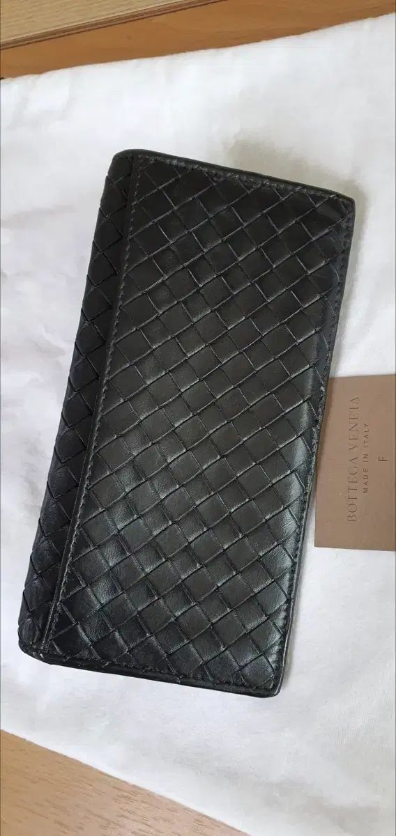 ボッテガ・ヴェネタ 長財布/財布 ブラック 正規品 S級 (鑑定O)