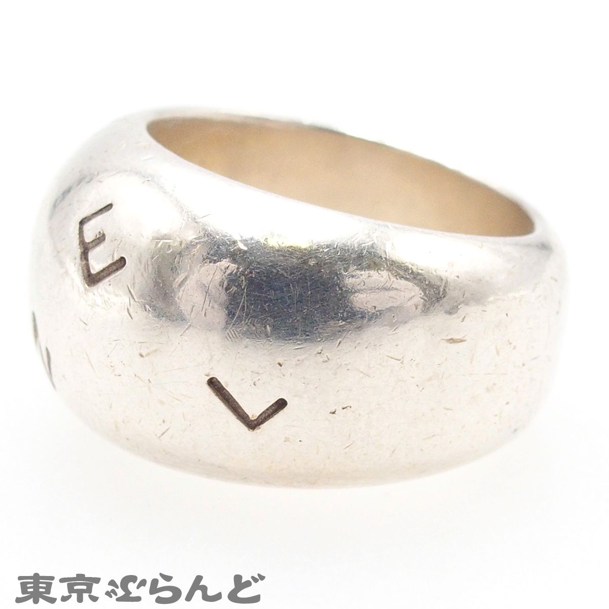 シャネル CHANEL リング シルバー SV925 ロゴ 11.5号相当 指輪 
