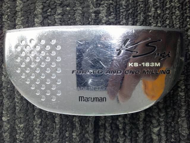 中古 パター マジェスティゴルフ(マルマン) KS-163M/オリジナルスチール//4[2272]■博多