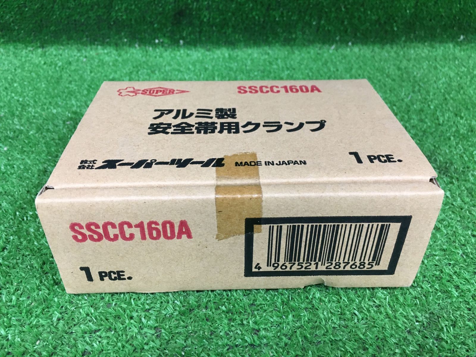 【未使用品】【0906】★スーパーツール(SUPERTOOL) アルミ製安全帯用クランプ SSCC160A　ITP1OEARIR5I