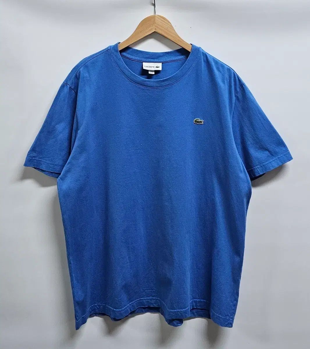 ラコステ ブルー 半袖 Tシャツ XL