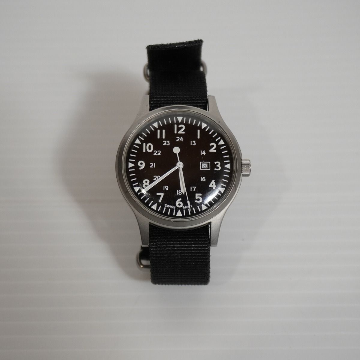 NAVAL WATCH ナバル ウォッチ ミリタリー クォーツ 腕時計 アナログ 