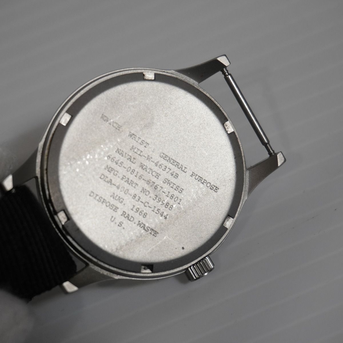 NAVAL WATCH ナバル ウォッチ ミリタリー クォーツ 腕時計 アナログ 