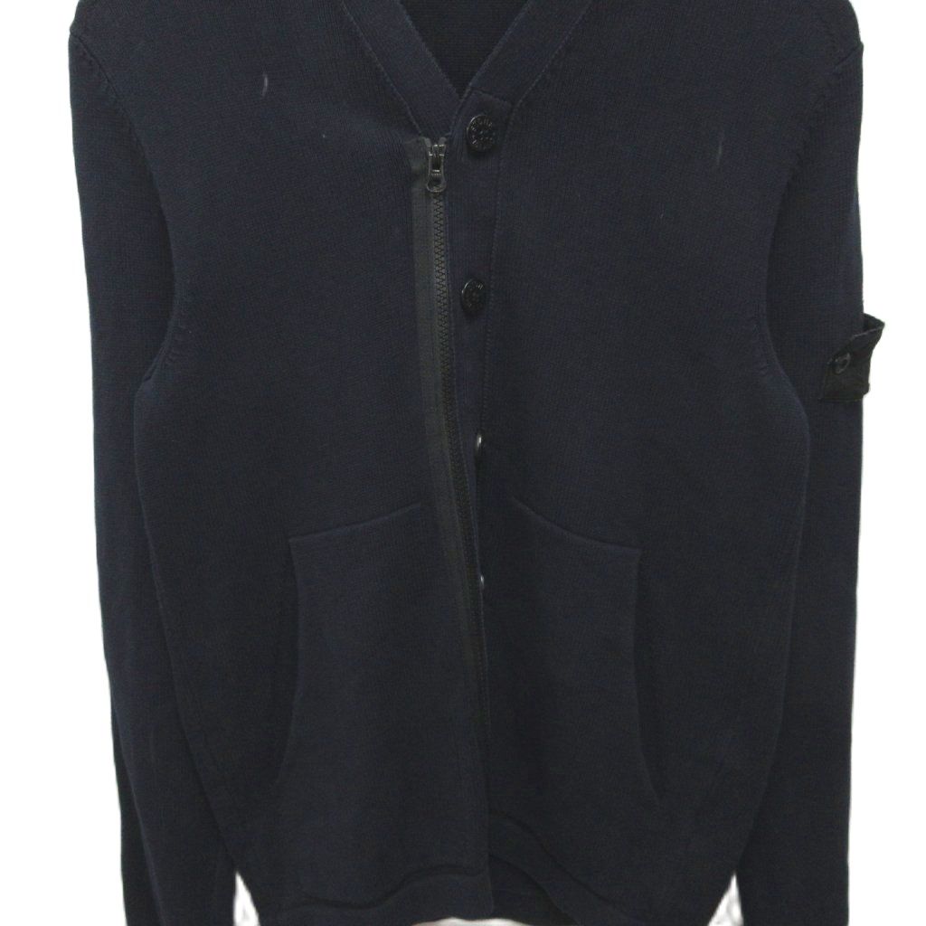 ストーンアイランド STONE ISLAND ジップカーディガン コットンニット