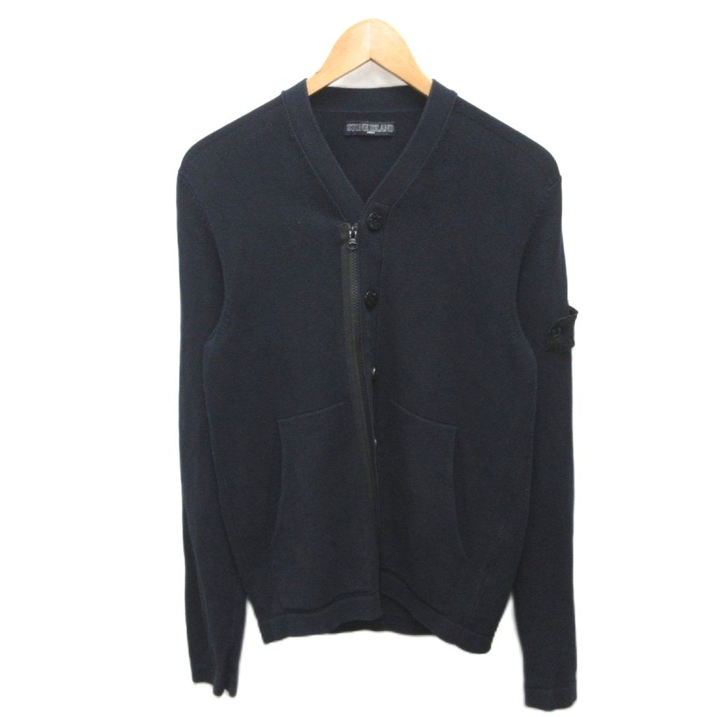 ストーンアイランド STONE ISLAND ジップカーディガン コットンニット