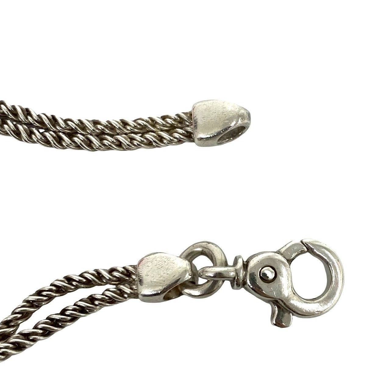極 美品 TIFFANY&Co. ティファニー ヴィンテージ ダブルロープ 