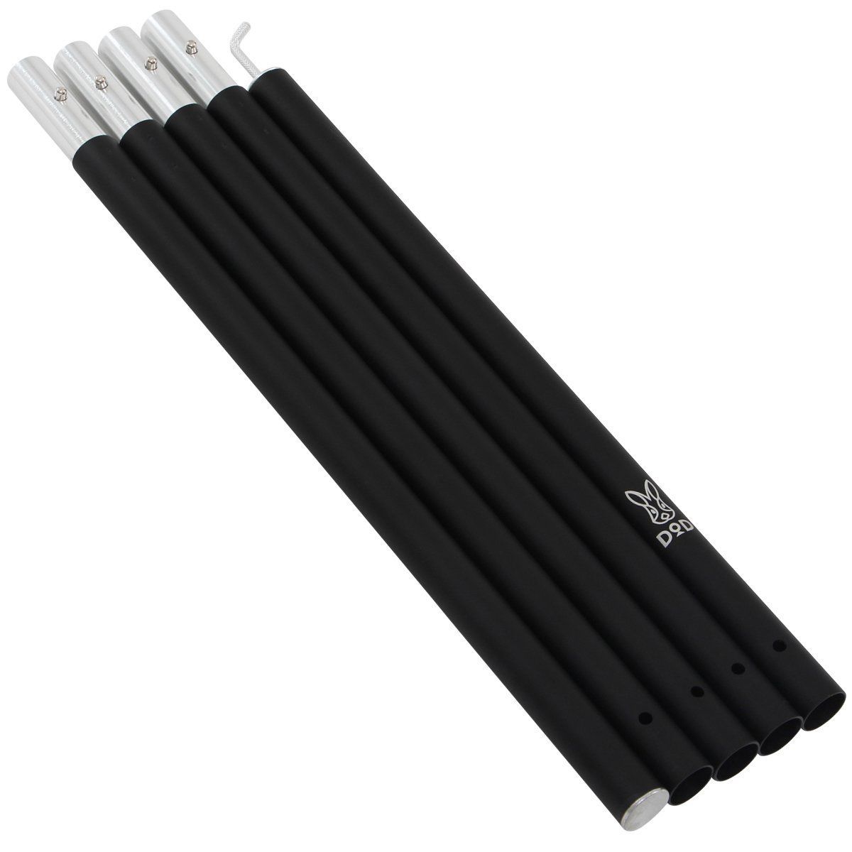 【在庫処分】DOD(ディーオーディー) ビッグタープポール 250cm アルミ 収納袋 太さ28mm XP5-507K / XP5-507R
