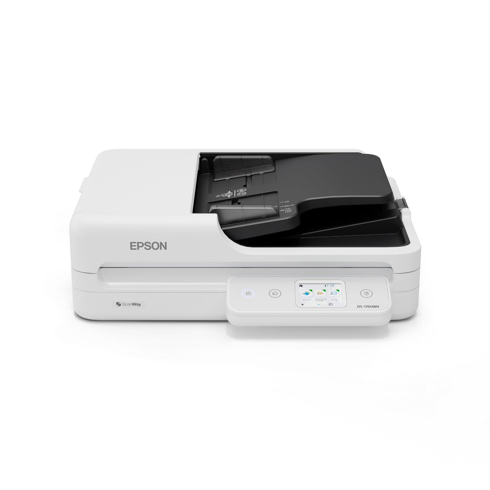 【人気商品】スキャナー DS-1760WN A4フラットベッド（ADF エプソン 30枚60面/分、両面自動、有線LAN/無線LAN/USB接続、2.4型カラータッチパネル）